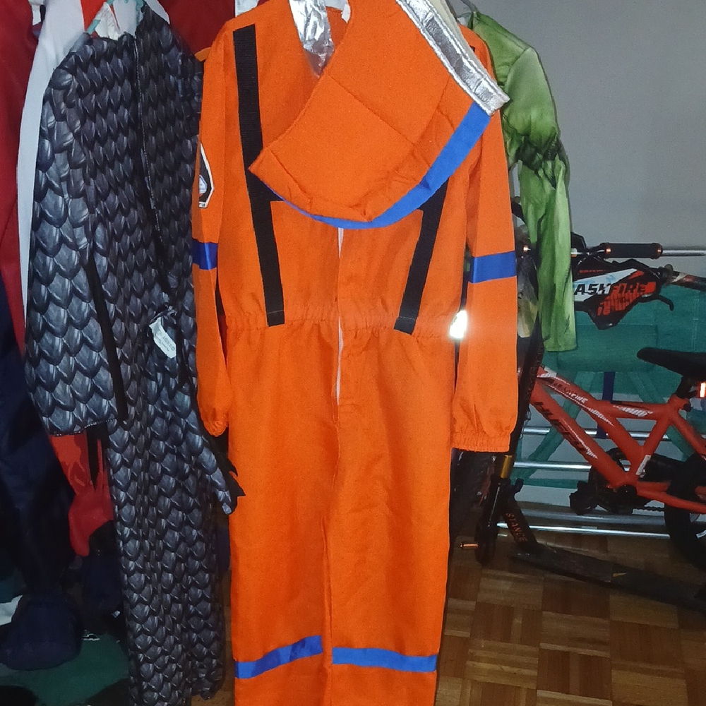 Target Orange and Blue Astronaut Costume for Kids